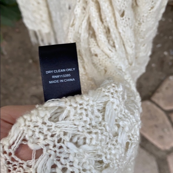 Long Crochet Knit Cardigan - Picture 7 of 7